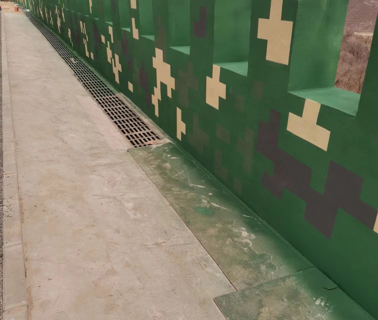 仙桃围墙迷彩喷涂,数迷彩漆