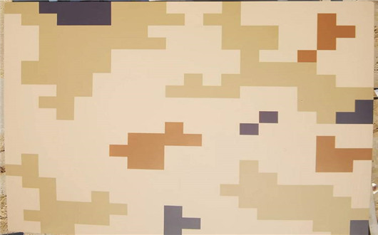 仙桃荒漠迷彩漆喷涂